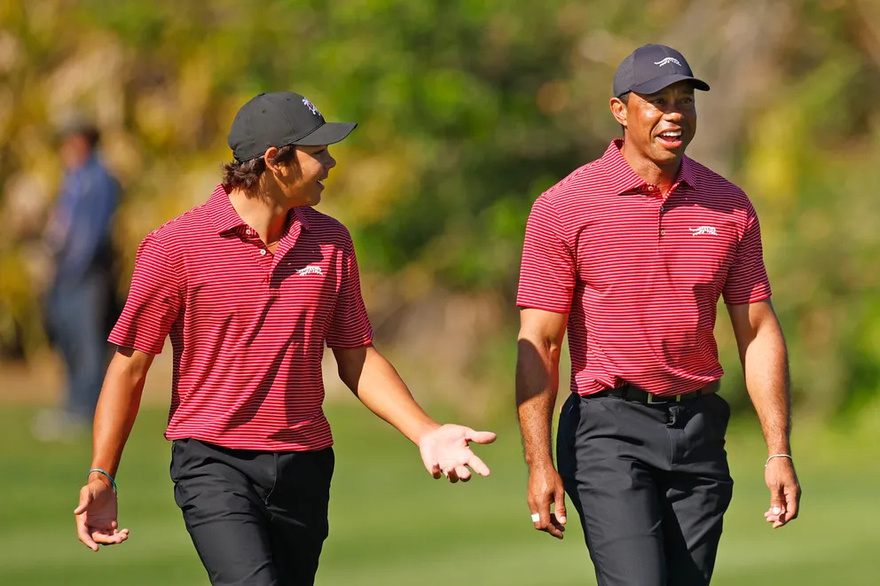 Tiger Woods’ Son Charlie, 15, Makes His First Ever Hole-in-One at the PNC Championship 2024 — Video