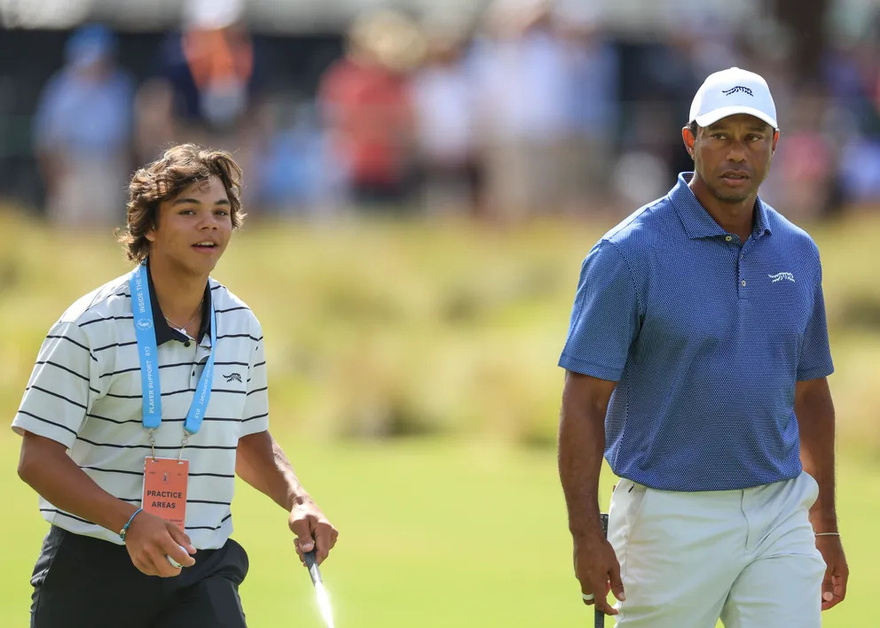 Tiger Woods’ Son Charlie, 15, Makes His First Ever Hole-in-One at the PNC Championship 2024 — Video