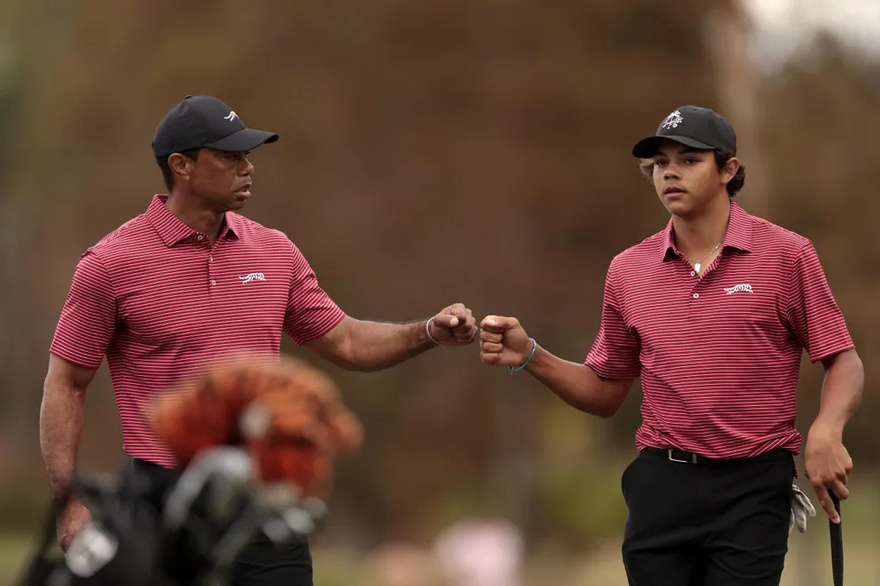 Tiger Woods’ Son Charlie, 15, Makes His First Ever Hole-in-One at the PNC Championship 2024 — Video