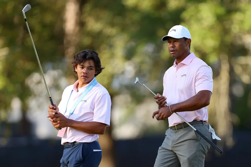 Tiger Woods’ Son Charlie, 15, Makes His First Ever Hole-in-One at the PNC Championship 2024 — Video