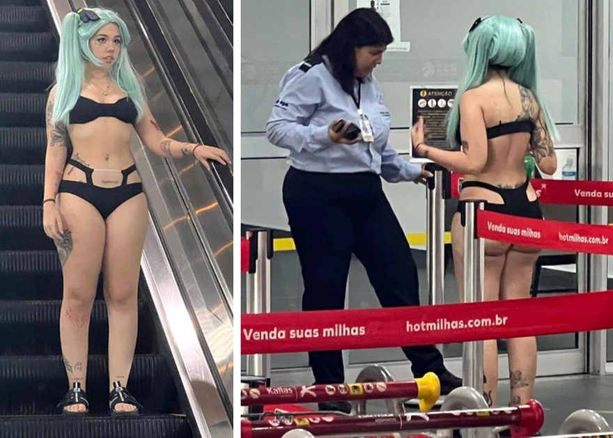 “I Was Told to Go Home,” a Woman Is Disappointed She Wasn’t Allowed to Board the Flight in a Bikini