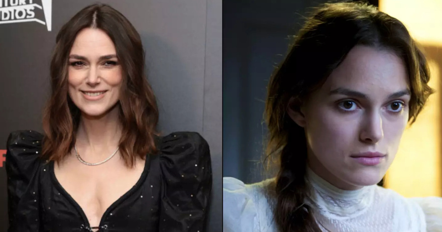 Keira Knightley downed shots and warned co-star security would ‘break his legs’ when filming risqué scene