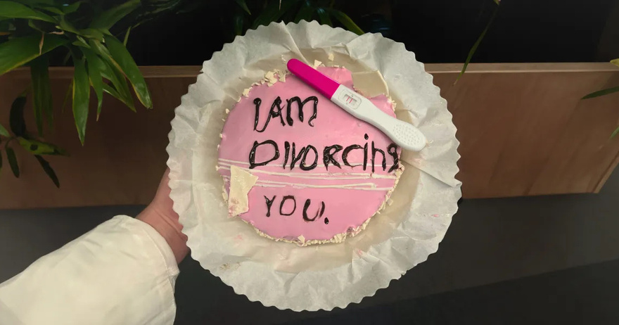 My Husband Sent Me a Cake to Announce Our Divorce — When He Discovered the Truth, He Came Crawling Back