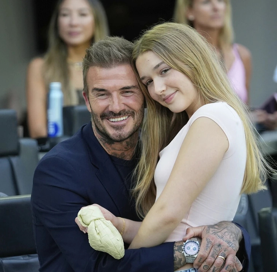 “Cringeworthy Pics… Totally Inappropriate,” Photos of David Beckham With Daughter Harper Cause a Big Stir