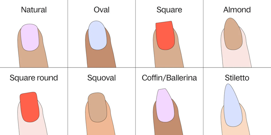 The Most Flattering Nail Shapes for Every Length: Ideas to Help You Find Your Ideal Nail Shape