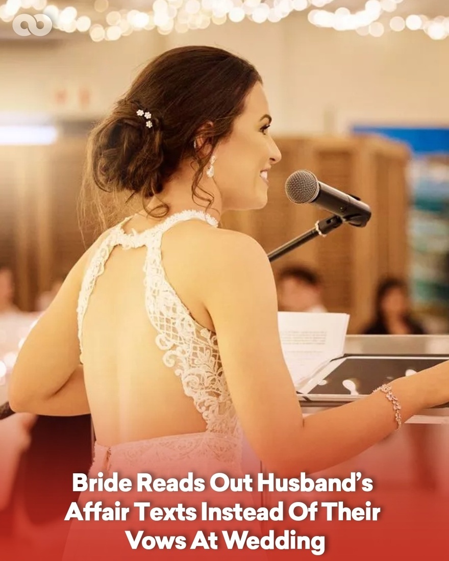 Bride Reads Out Husband’s Affair Texts Instead Of Their Vows At Wedding