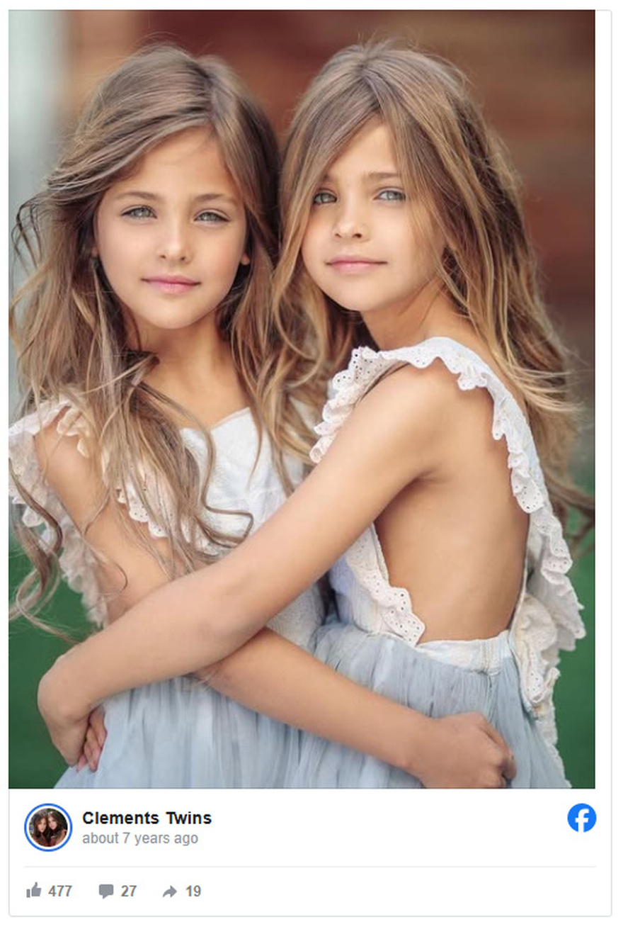 ‘Most beautiful twins in the world’ are now stunning young teens