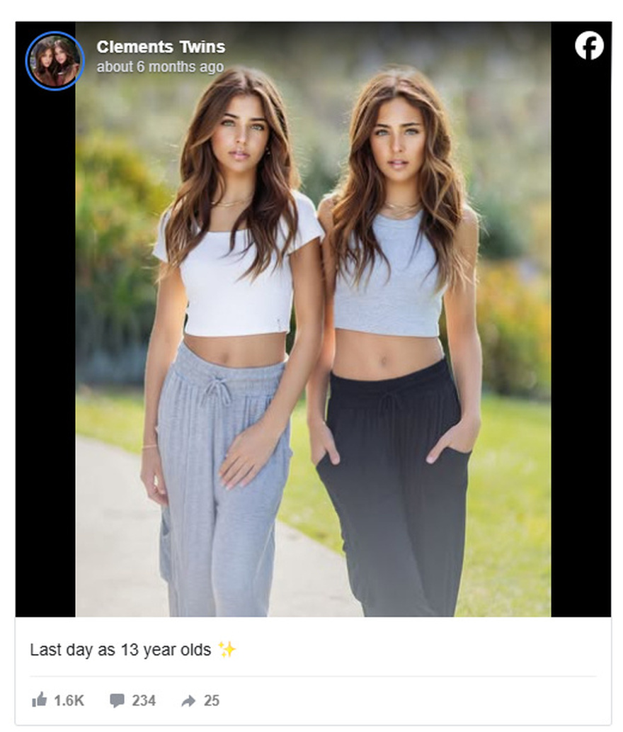 ‘Most beautiful twins in the world’ are now stunning young teens