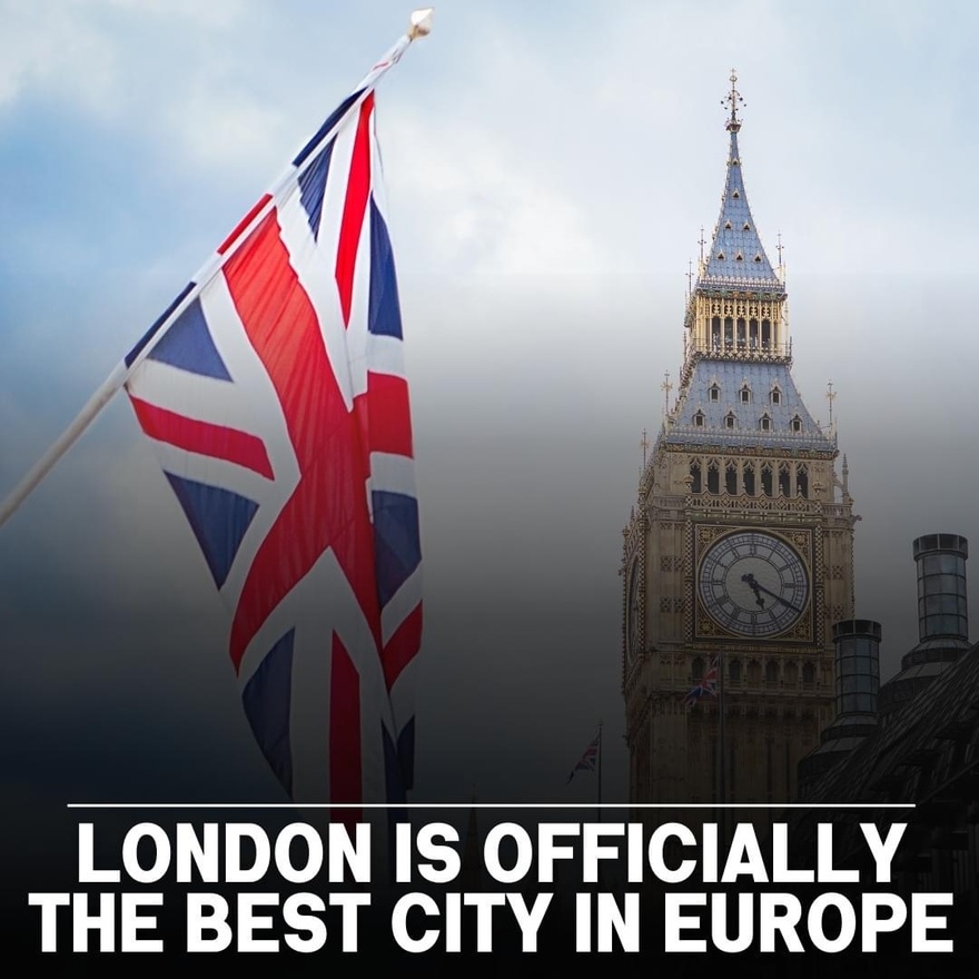 London Is Officially The Best City In Europe