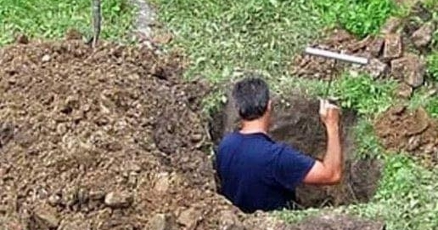 DIY dad builds dream pool in garden thanks to YouTube tutorials