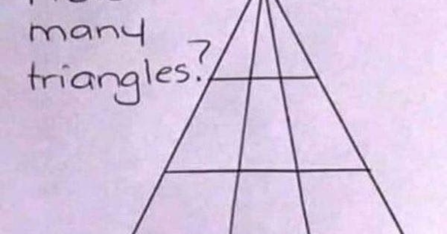 How many triangles are in this picture?