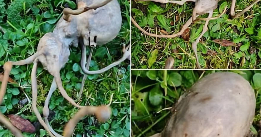 Neighbor finds ‘alien’ object in their backyard that has the internet stumped