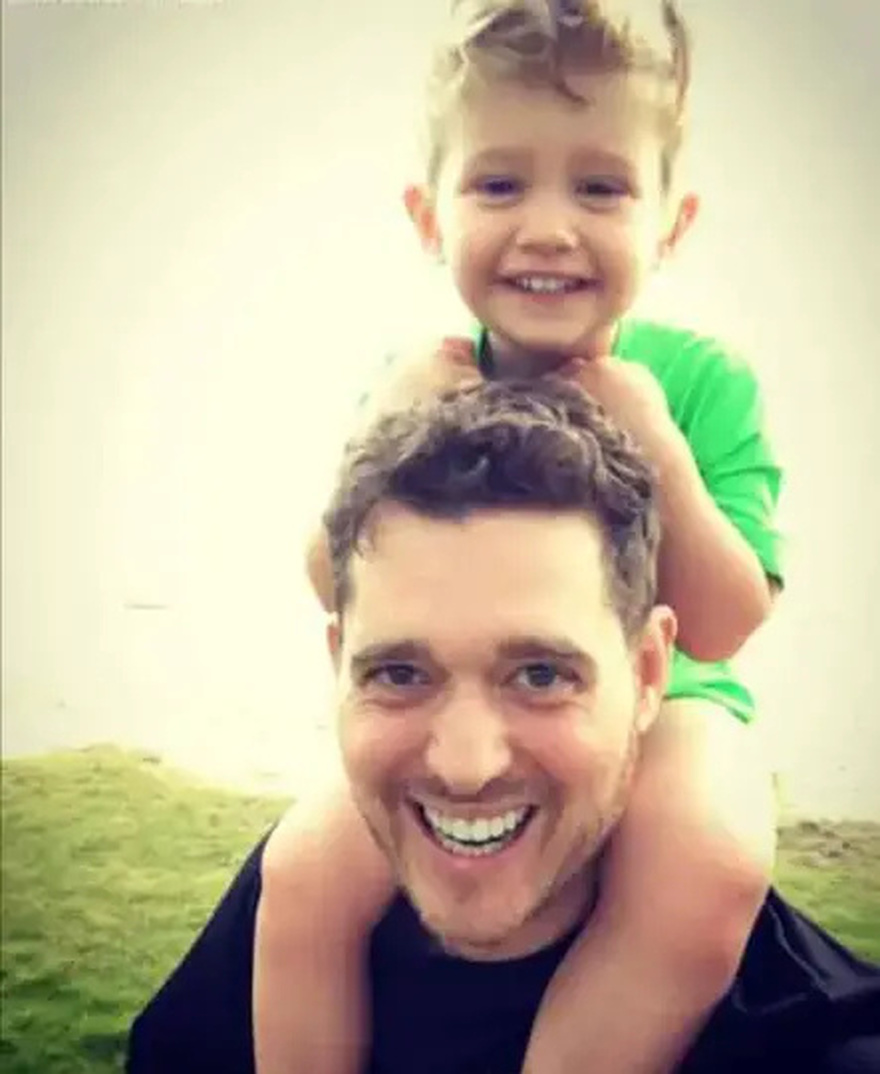 Michael Bublé breaks down in tears over son Noah’s health issues.