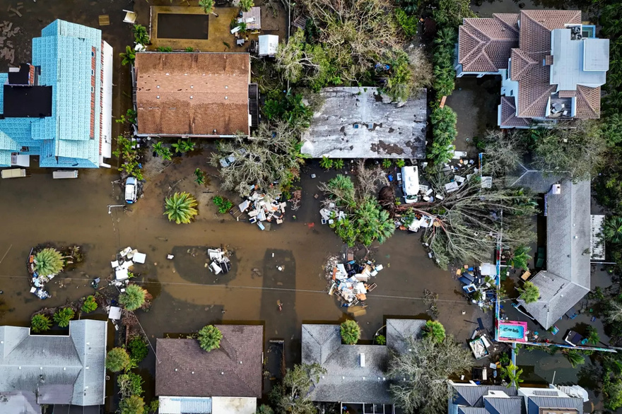 Shocking photos show devastating impact of Hurricane Milton as coastline cities get destroyed