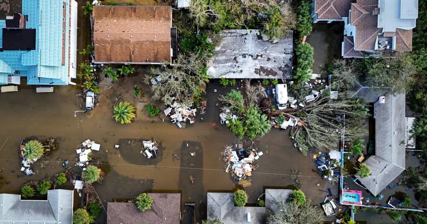 Shocking photos show devastating impact of Hurricane Milton as coastline cities get destroyed