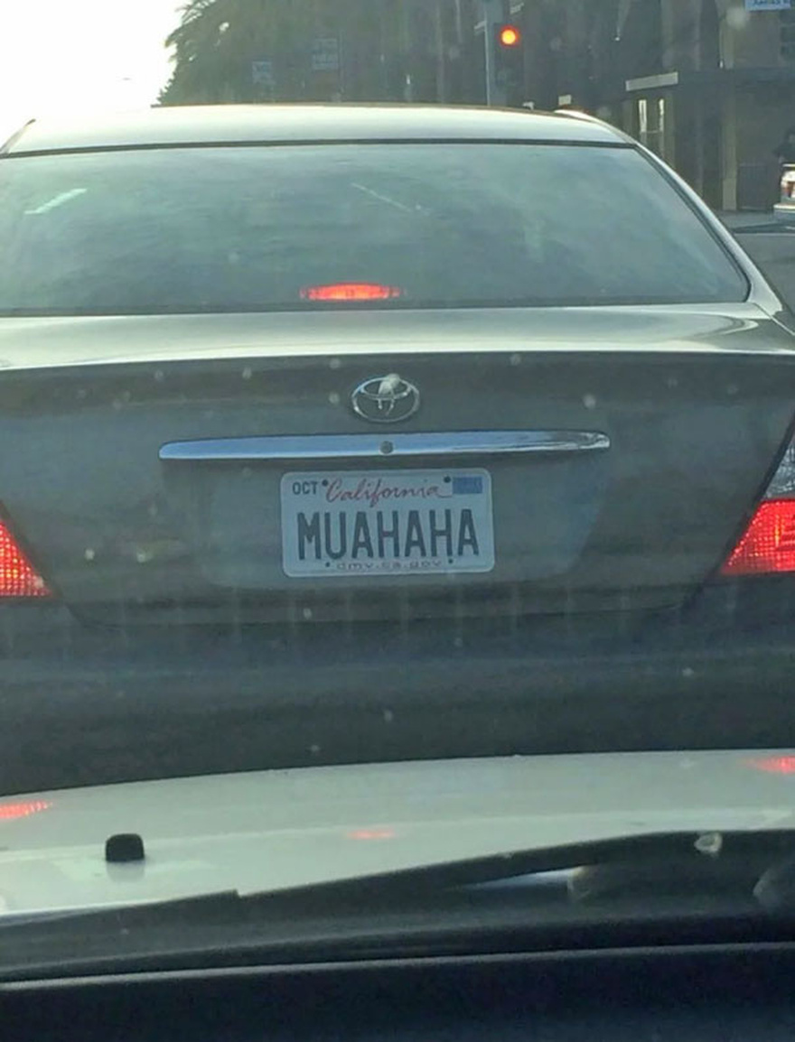 Absolutely Hilarious License Plates We’ve Seen In A While