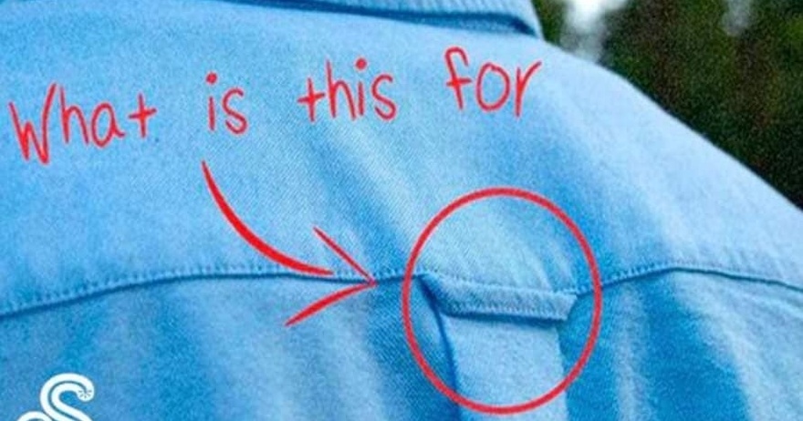 I Never Understood What This Loop On Your Shirt Was For Until They Showed Me