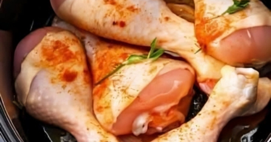 Put raw chicken drumsticks in a slow cooker with these 3 ingredients. You’ll want it every night.