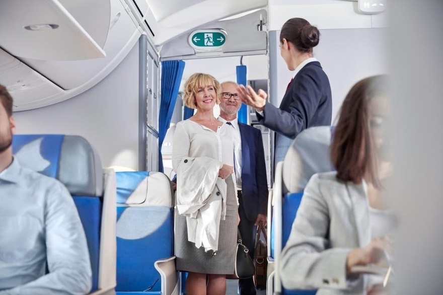 Flight Attendant Explains Why Your Answer is Very Important When They Greet You When Boarding a Plane