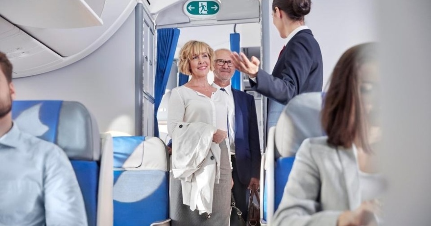 Flight Attendant Explains Why Your Answer is Very Important When They Greet You When Boarding a Plane