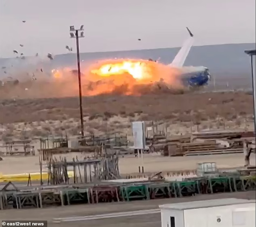 Horrific Azerbaijan Airlines Plane Crash in Kazakhstan on Christmas Day