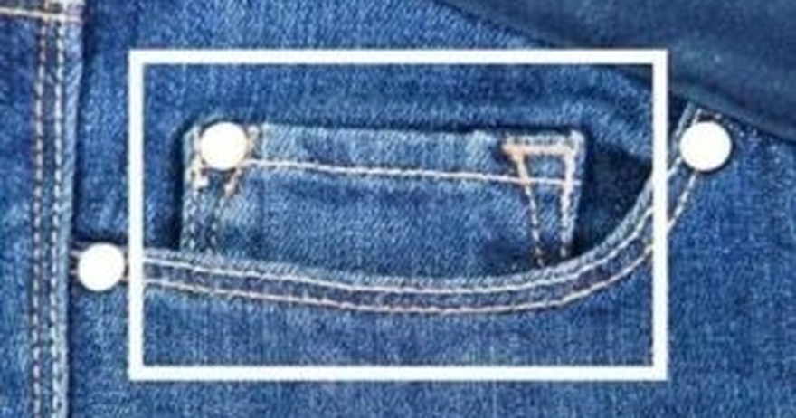 For this reason, every pair of jeans has a little pocket within the front pocket…