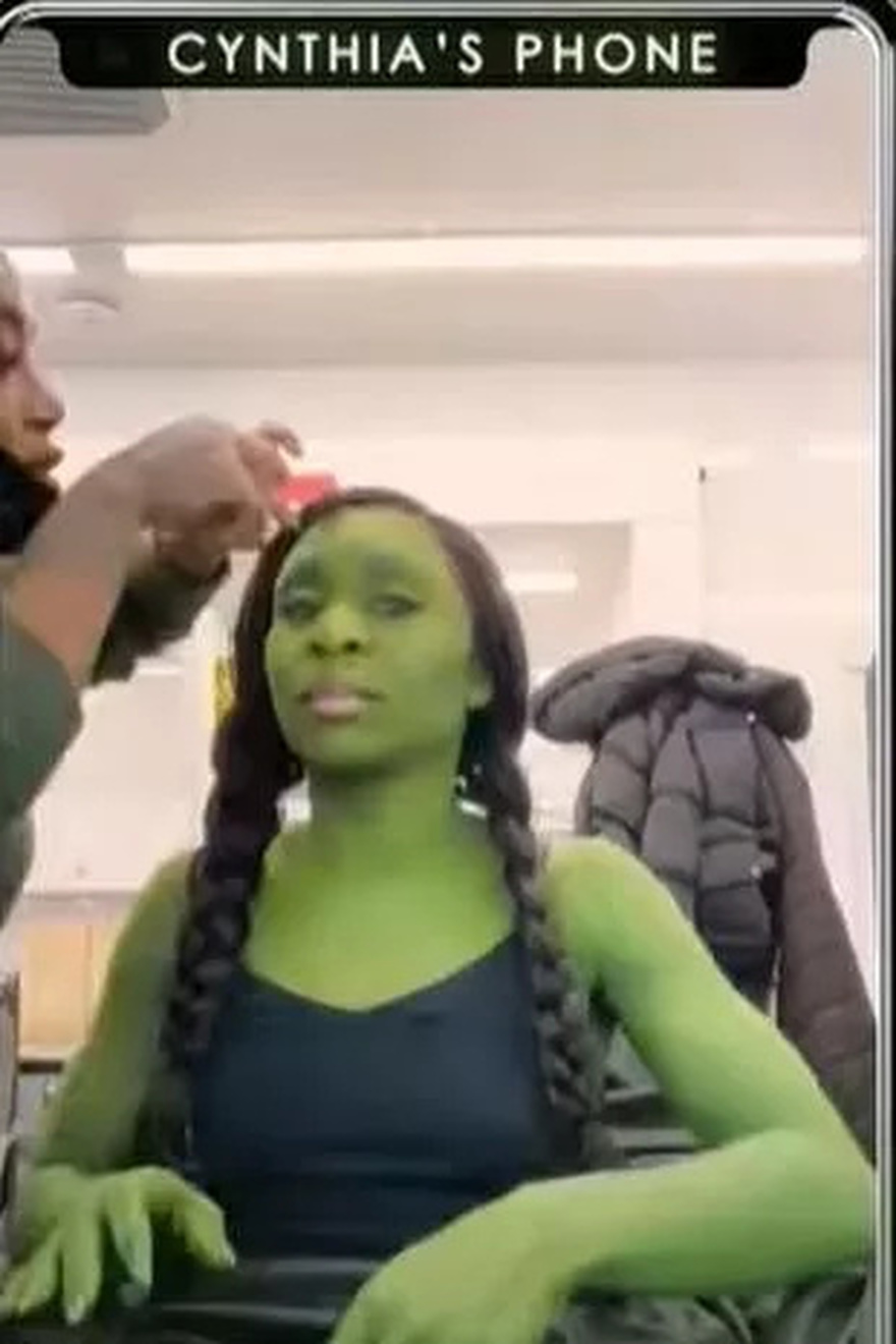 Wicked’s Cynthia Erivo shares gruelling method green paint was applied