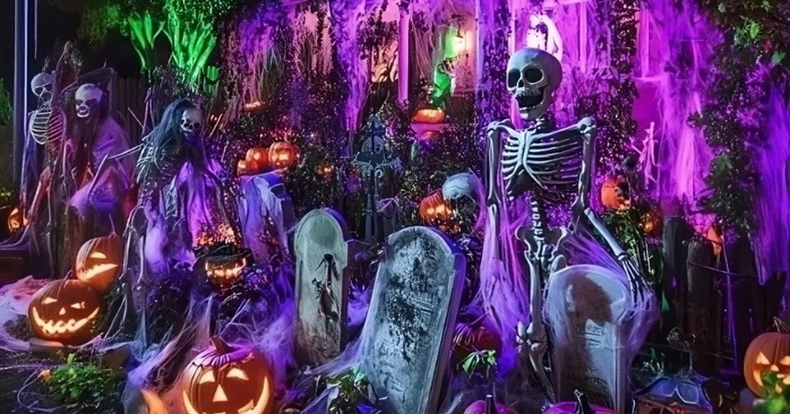 The Family Next Door Always Goes Overboard With Decorations On Halloween — Isn’t It Too Much?