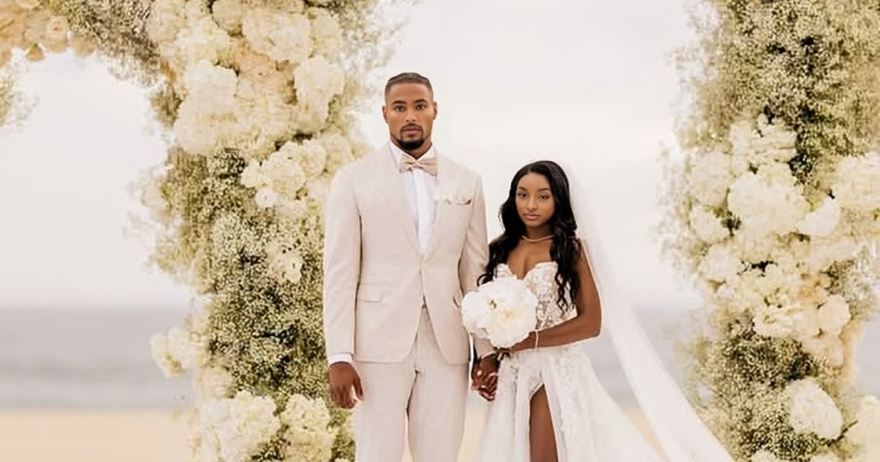 Simone Biles Faces Criticism Over Hair in $120 Wedding Dress – Olympic Star Who Faced Childhood Struggles Fires Back