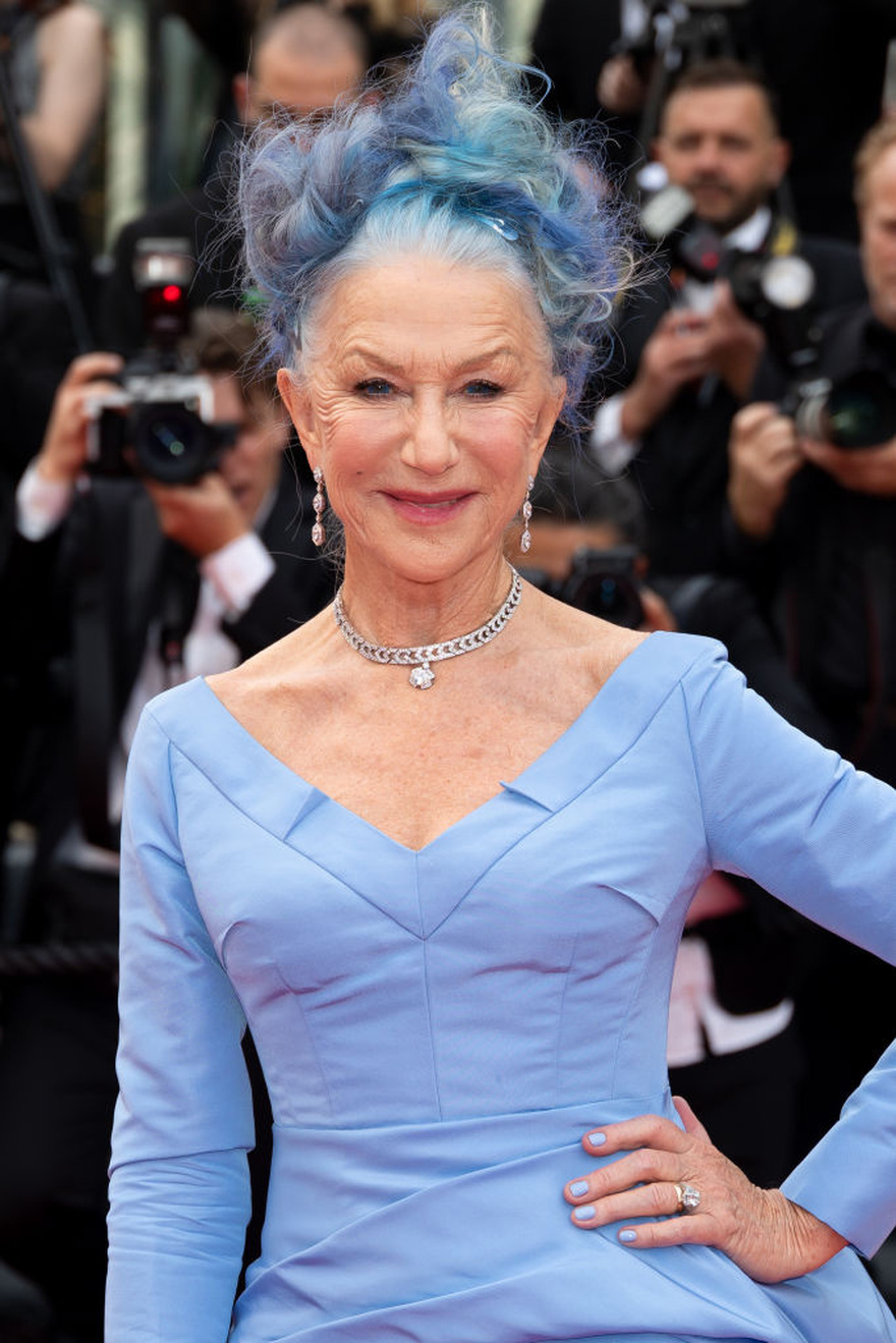 Helen Mirren debuts new hairstyle at Cannes Film Festival