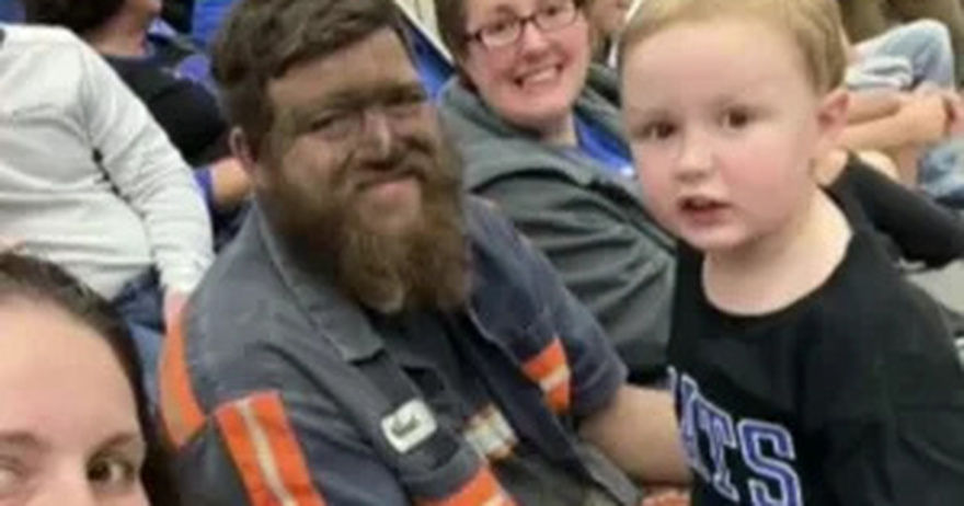 Viral Photo Of Dad At Basketball Game Turns Heads Online