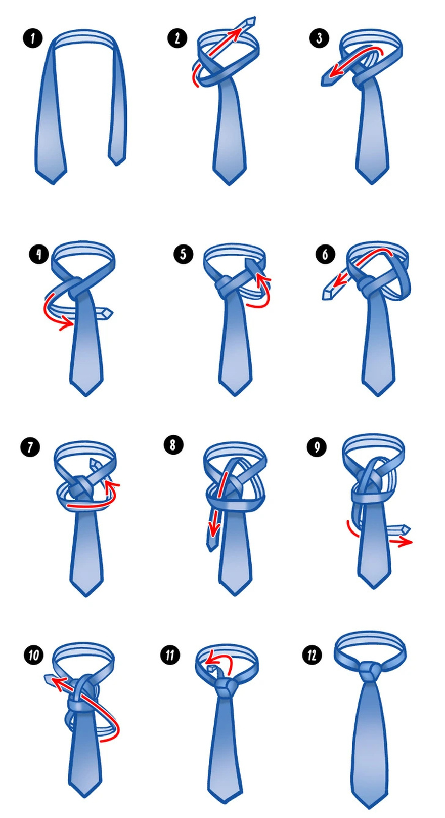 7 Ways to Tie a Tie