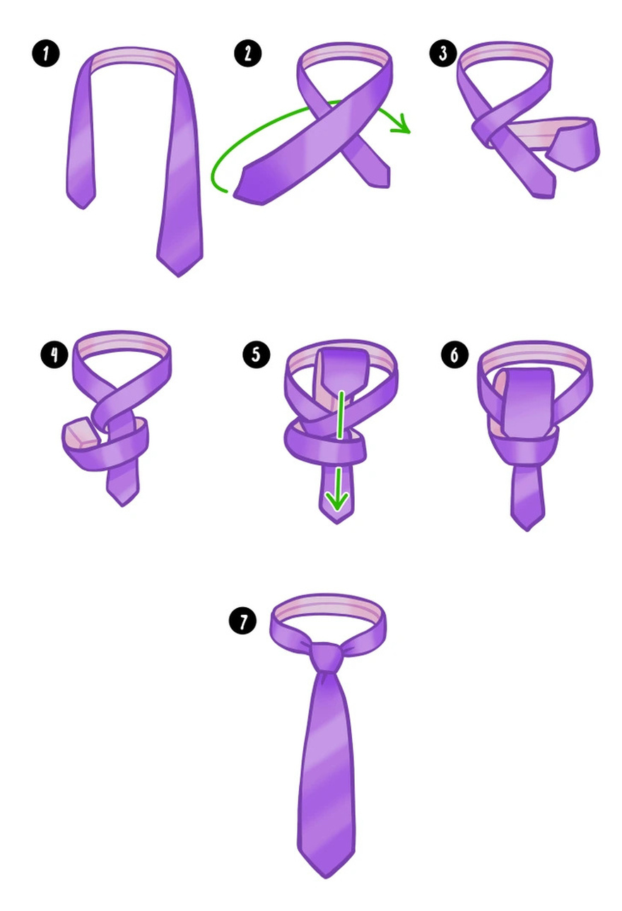 7 Ways to Tie a Tie