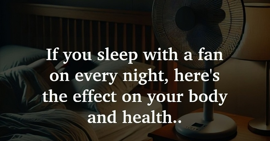 6 Surprising Health Benefits of Sleeping With a Fan On