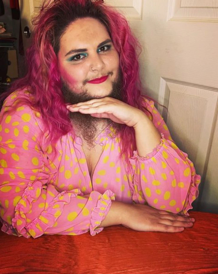 Meet the Lady Who Decided to Stop Removing Her Facial Hair and Embrace Every Inch of It