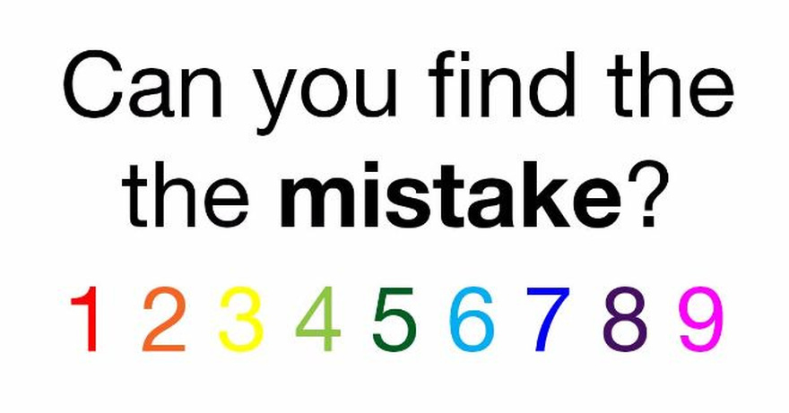 I may or may not have started counting on my fingers, just to be sure