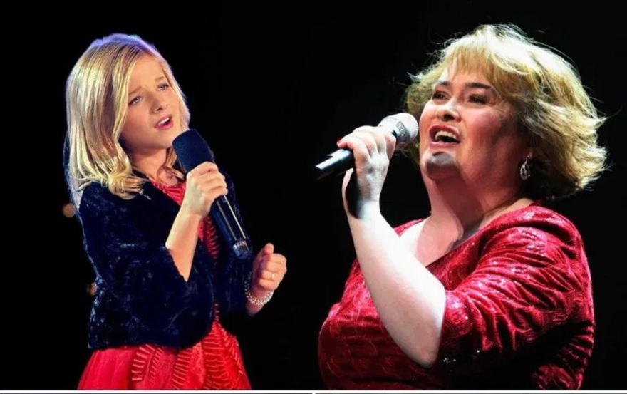 Susan Boyle and Jackie Evancho Enchant with a Stunning Performance of ‘The Prayer’