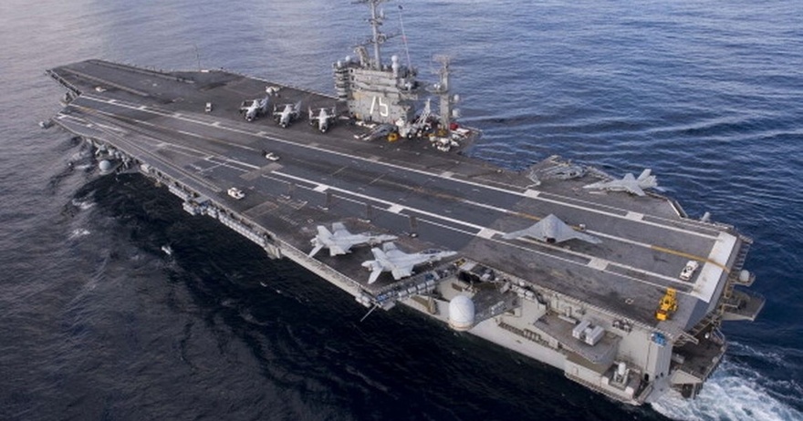 US aircraft carrier Harry S. Truman smashes into large ship in Mediterranean Sea