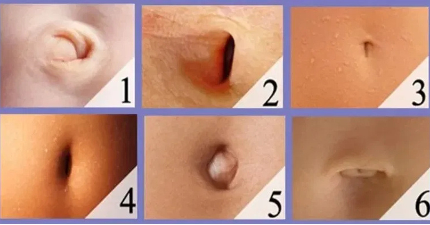 The shape of your belly button reveals your personality