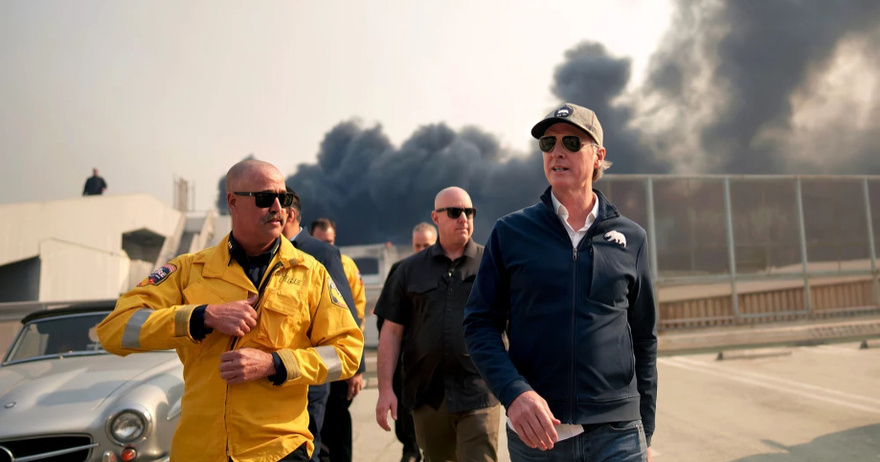 California governor asks Congress for nearly $40 billion for Los Angeles wildfire relief