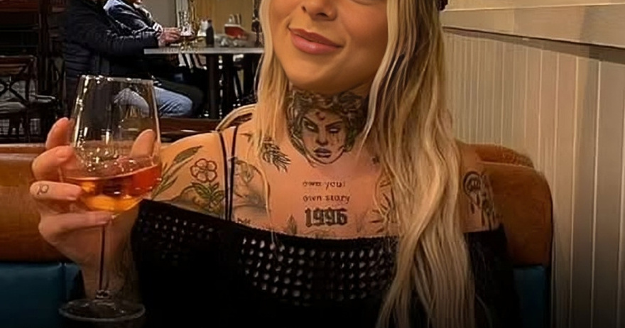 Woman hits back at older people for judging tattooed body