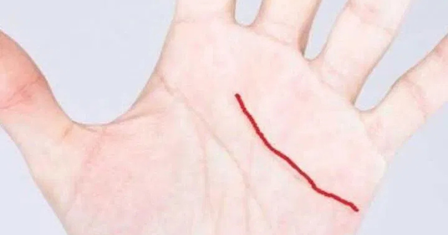 People who have this line on their hand are very special.