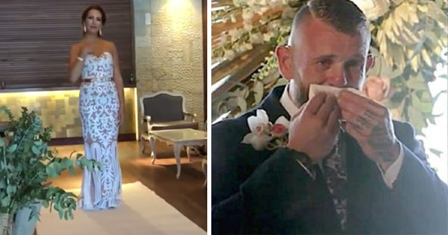 Bride secretly plans touching tribute for her deaf groom