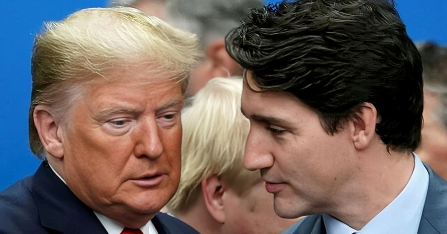 Trudeau swipes at Trump as Canada revels in hockey win against US