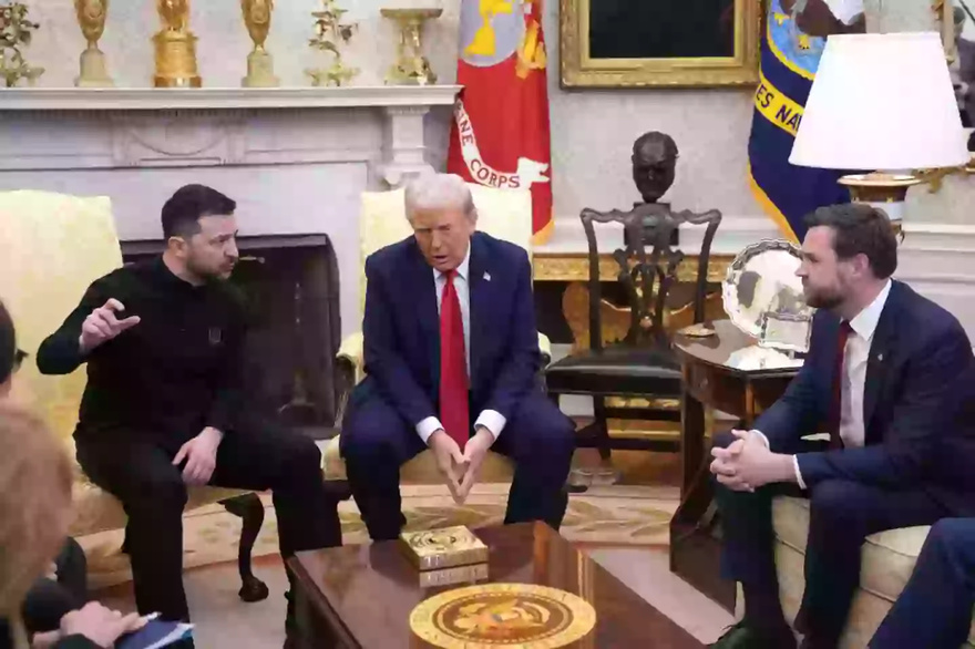 President Zelenskyy issues statement after leaving White House as Trump accused him of ‘gambling with WW3’