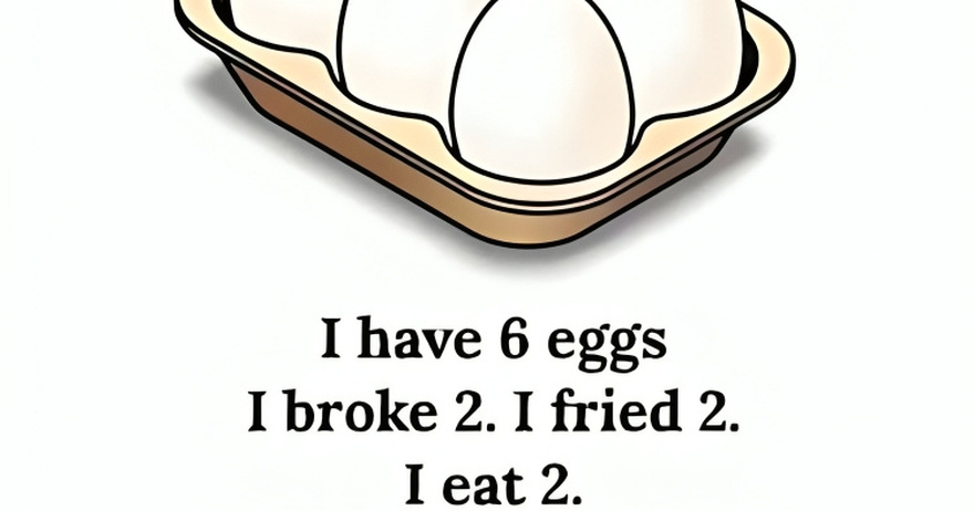 Cracking the Egg Riddle: How Many Are Left?