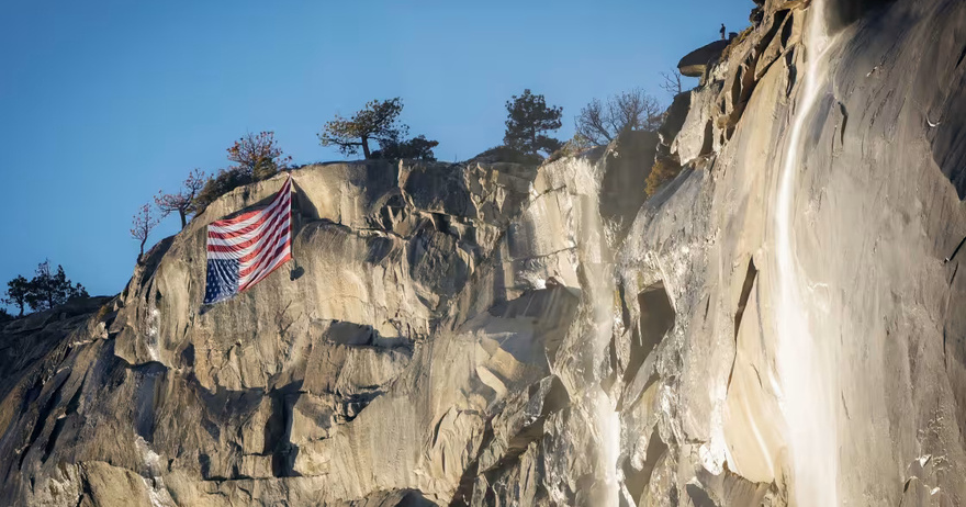 Fired Yosemite workers say upside-down U.S. flag was a call to protect public lands