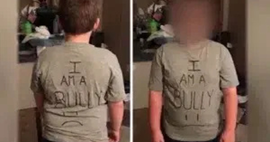 A mother gets viral attention for the shirt she made her son wear to school.