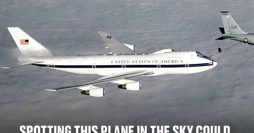 Seeing This Plane in the Sky Could Mean You Have Minutes Left to Live