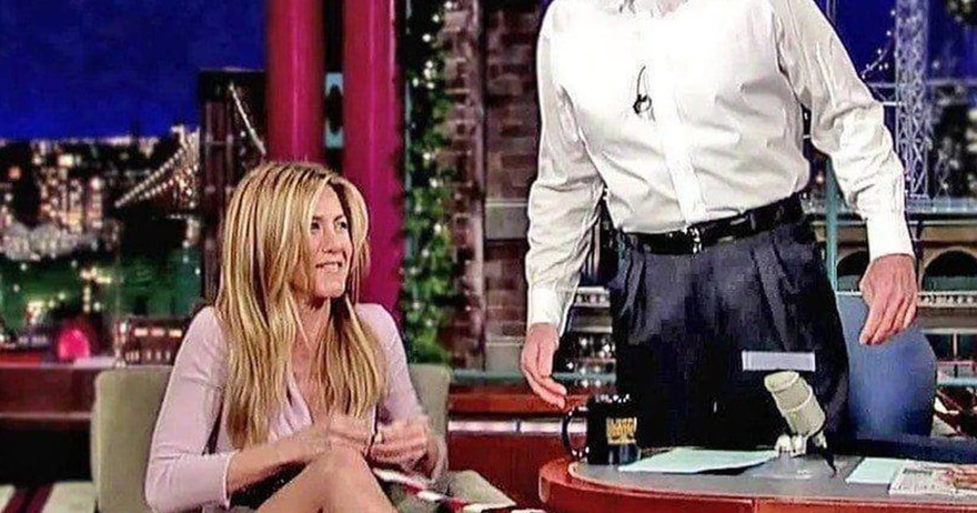 David Letterman’s question that left Jennifer Aniston very uncomfortable